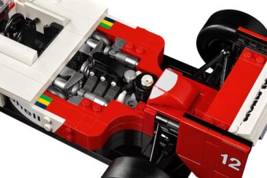 Kit LEGO do McLaren MP4/4 de Ayrton Senna